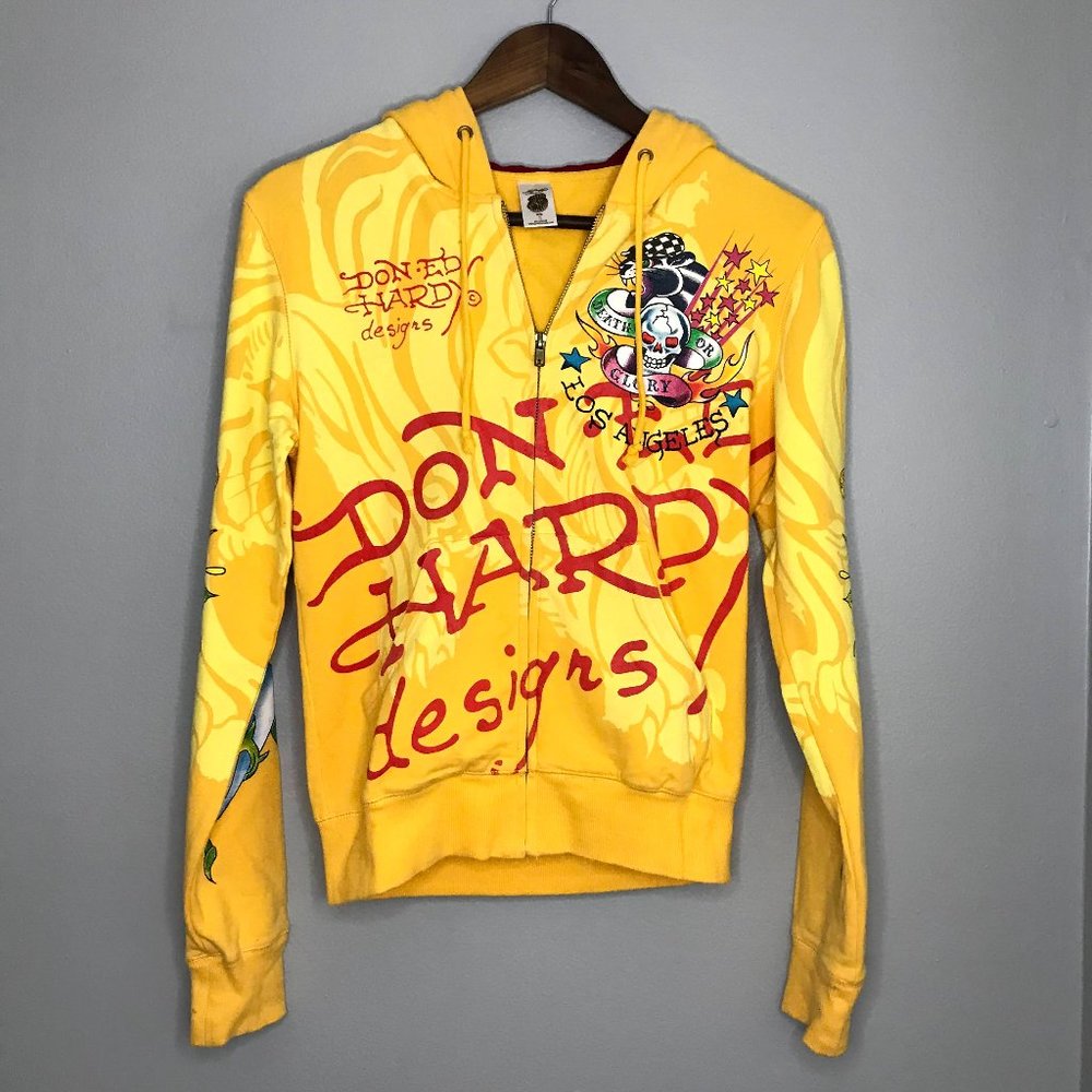Christian Audigier Ed Hardy Streetwear Hoodie